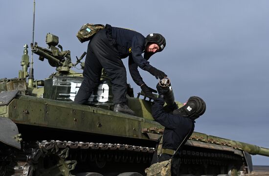 Russia Army Games Tank Biathlon Qualification