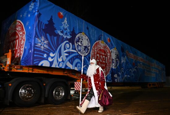 Russia New Year Preparations