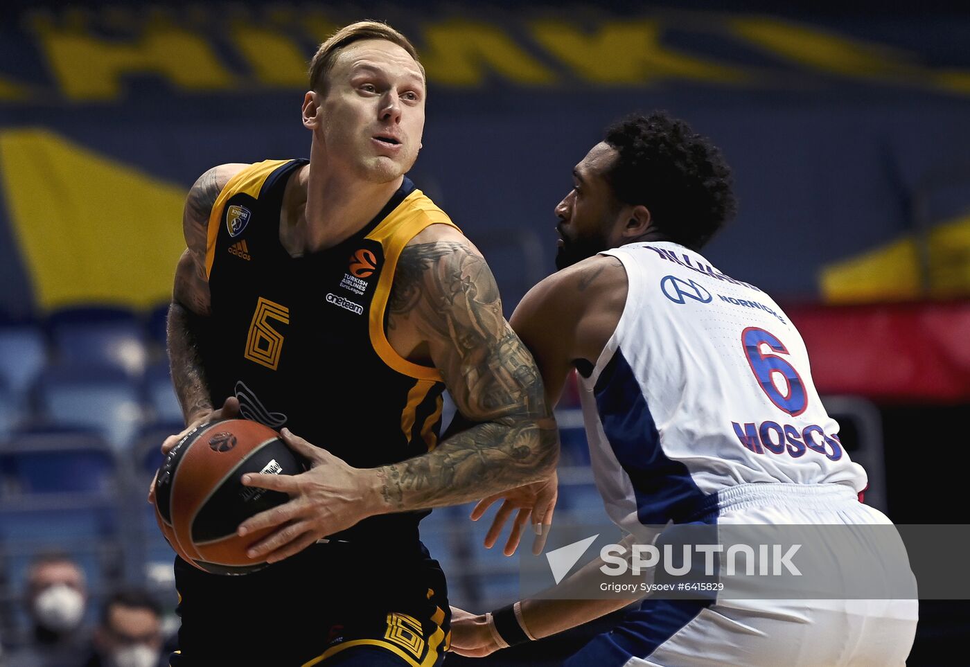 Russia Basketball Euroleague Khimki - CSKA