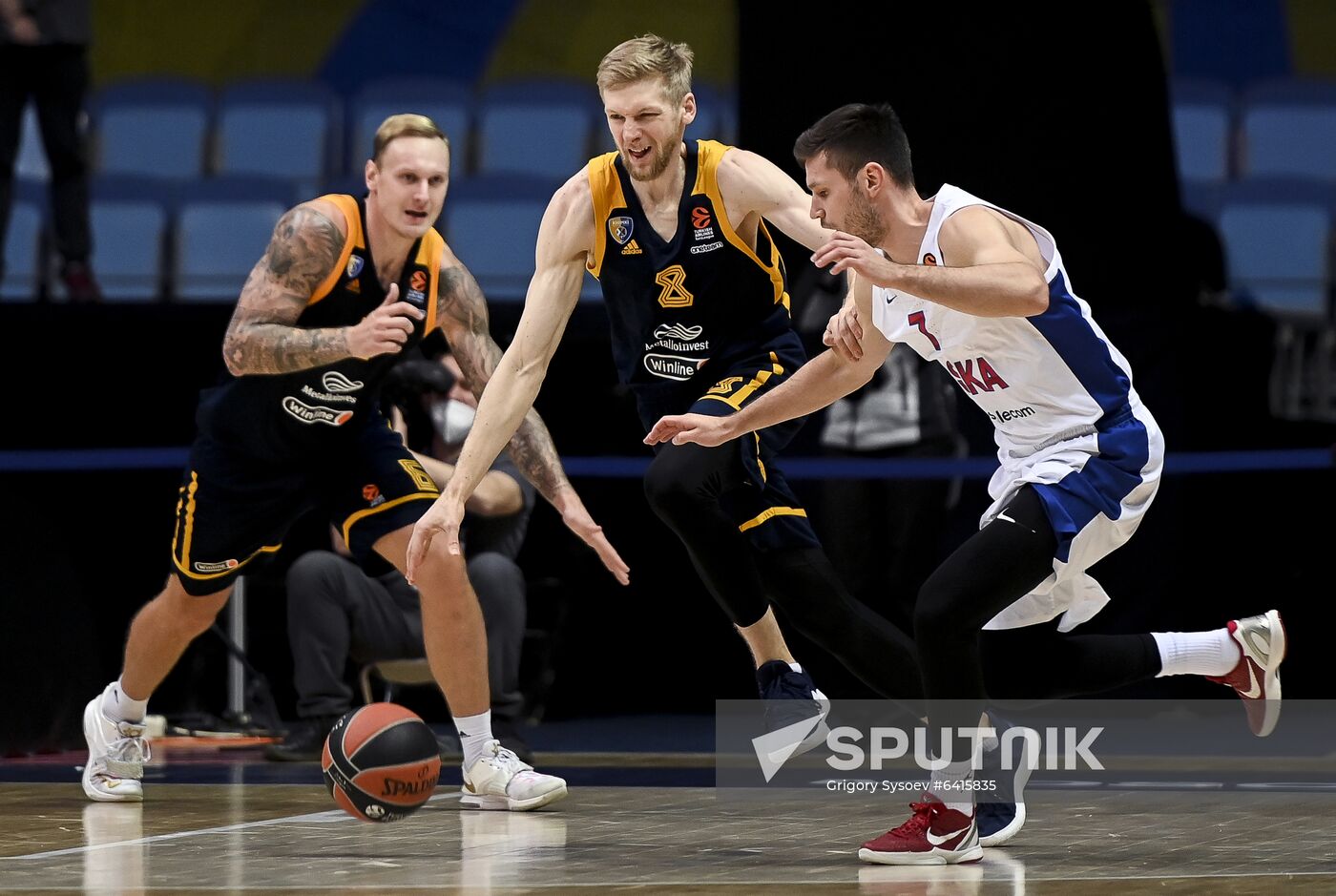 Russia Basketball Euroleague Khimki - CSKA