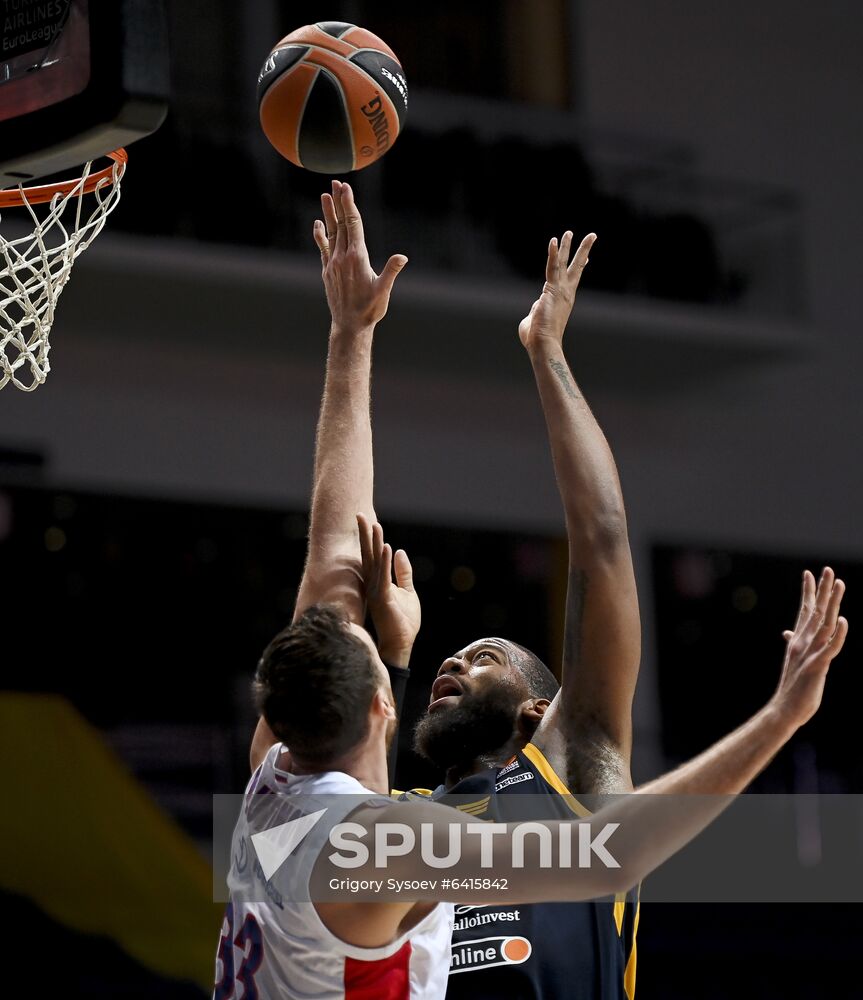 Russia Basketball Euroleague Khimki - CSKA