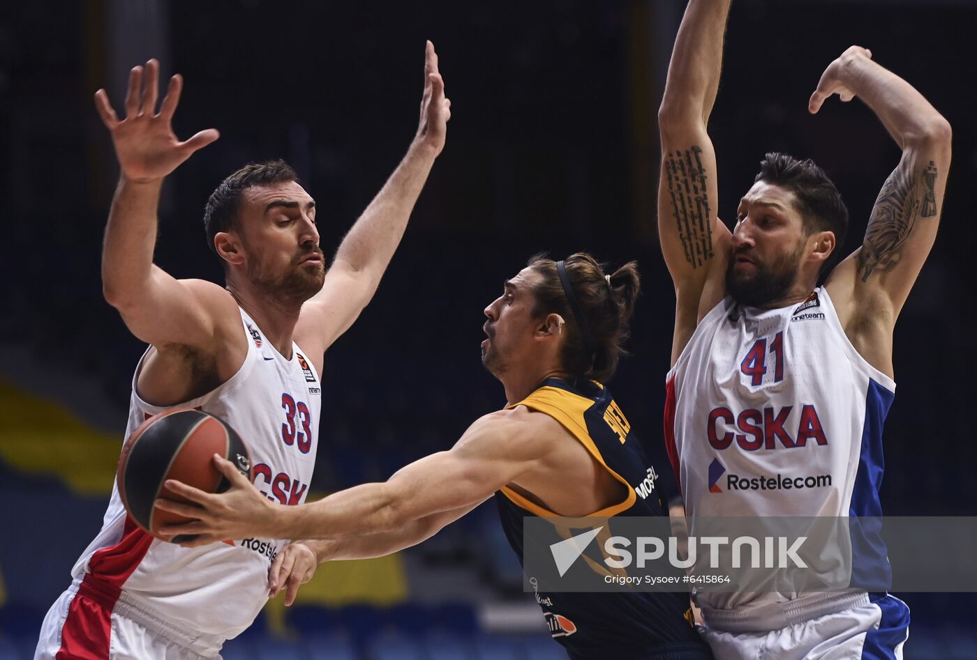 Russia Basketball Euroleague Khimki - CSKA