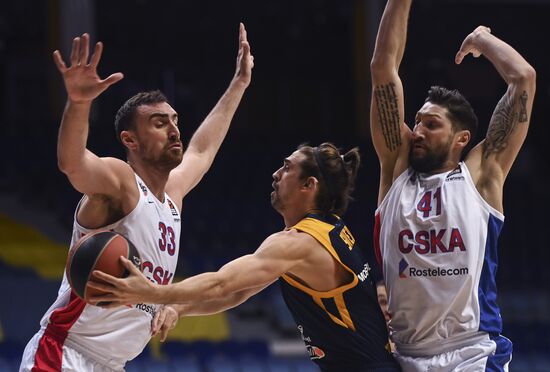 Russia Basketball Euroleague Khimki - CSKA