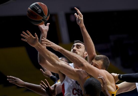 Russia Basketball Euroleague Khimki - CSKA