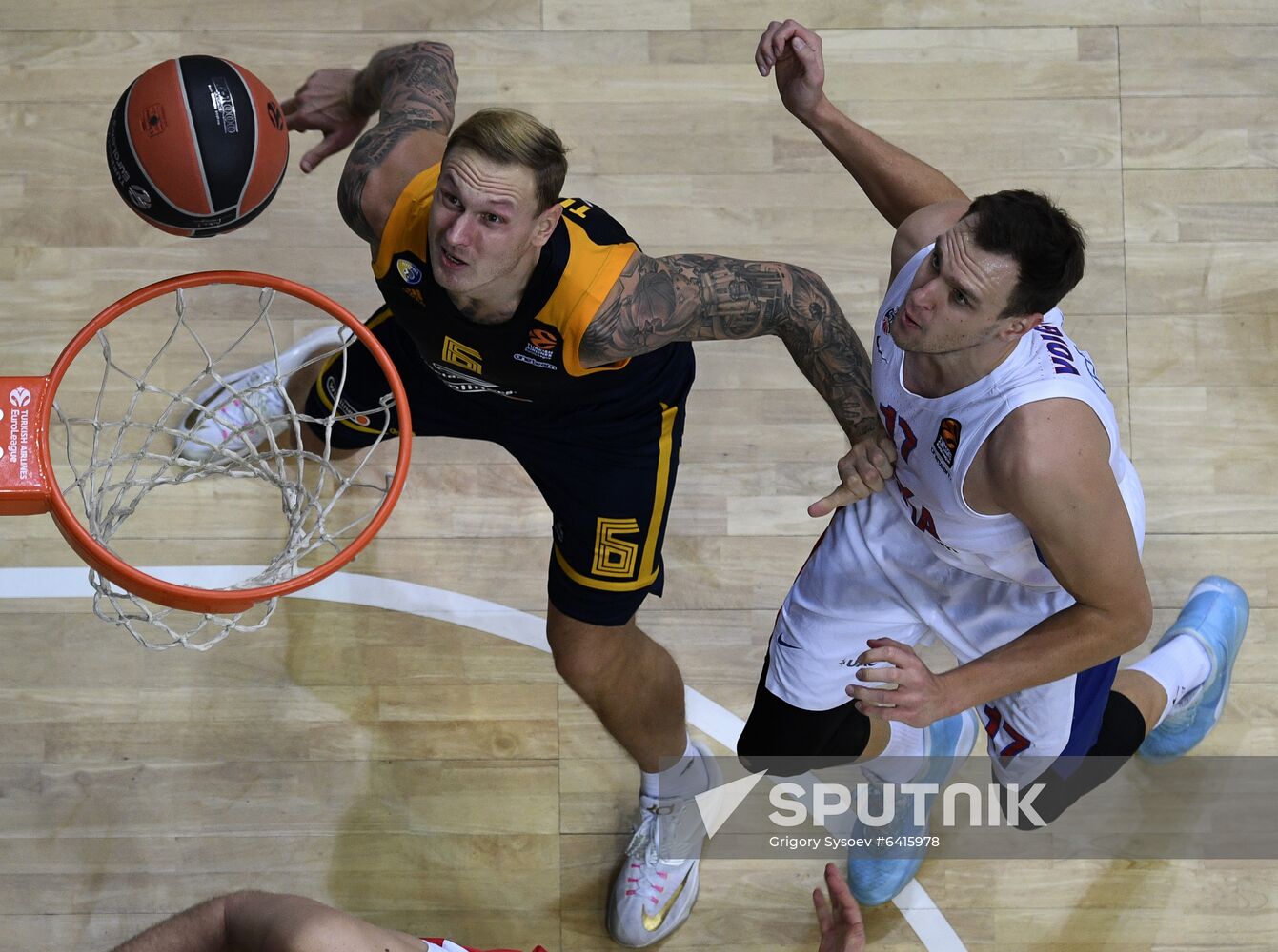 Russia Basketball Euroleague Khimki - CSKA