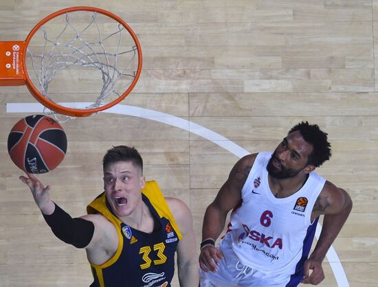 Russia Basketball Euroleague Khimki - CSKA