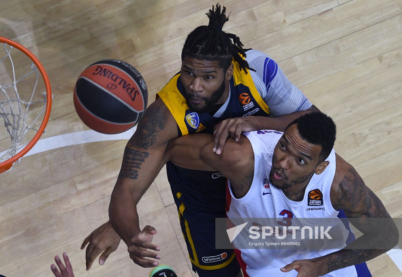 Russia Basketball Euroleague Khimki - CSKA