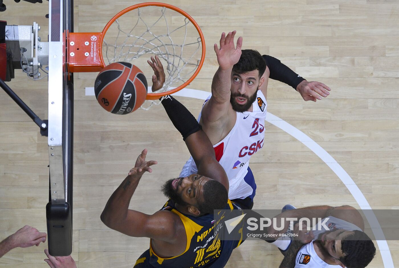 Russia Basketball Euroleague Khimki - CSKA