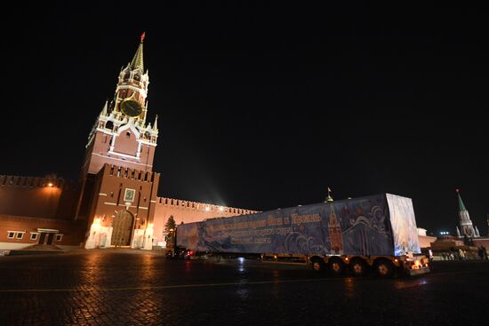Russia New Year Preparations