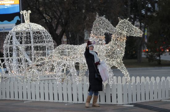 Russia New Year Preparations