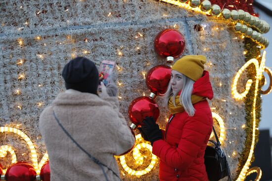 Russia New Year Preparations