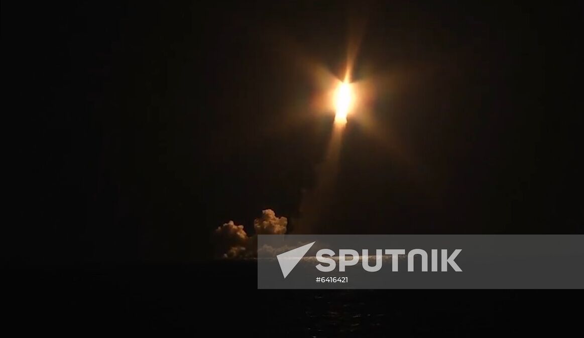 Russia Bulava Missile Launch