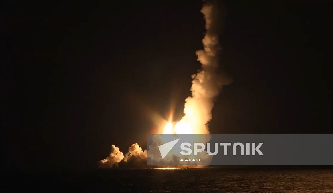 Russia Bulava Missile Launch