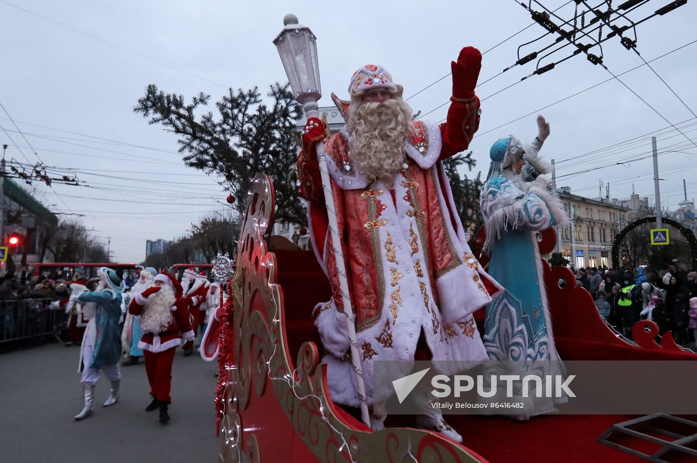 Russia New Year Preparations