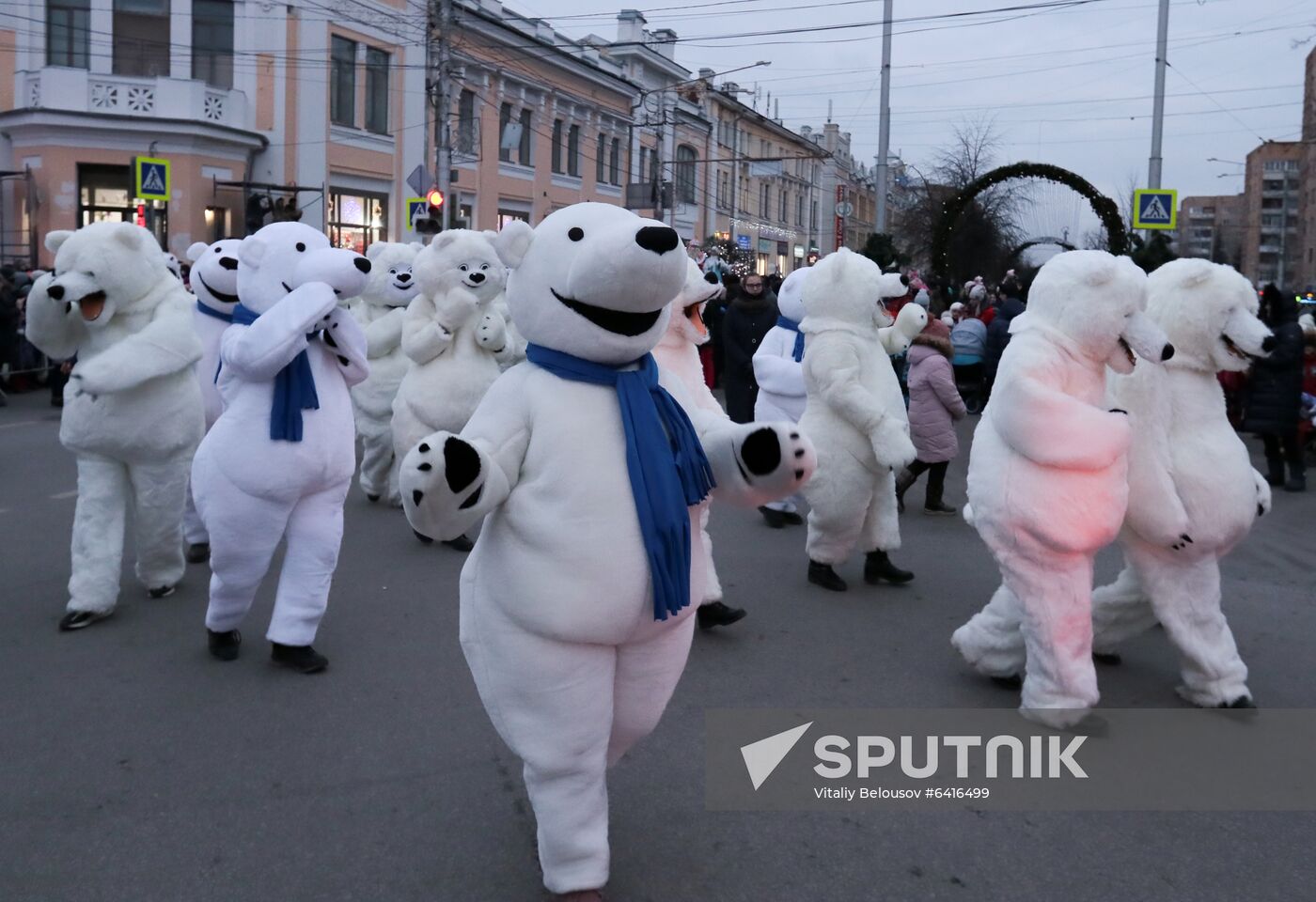 Russia New Year Preparations