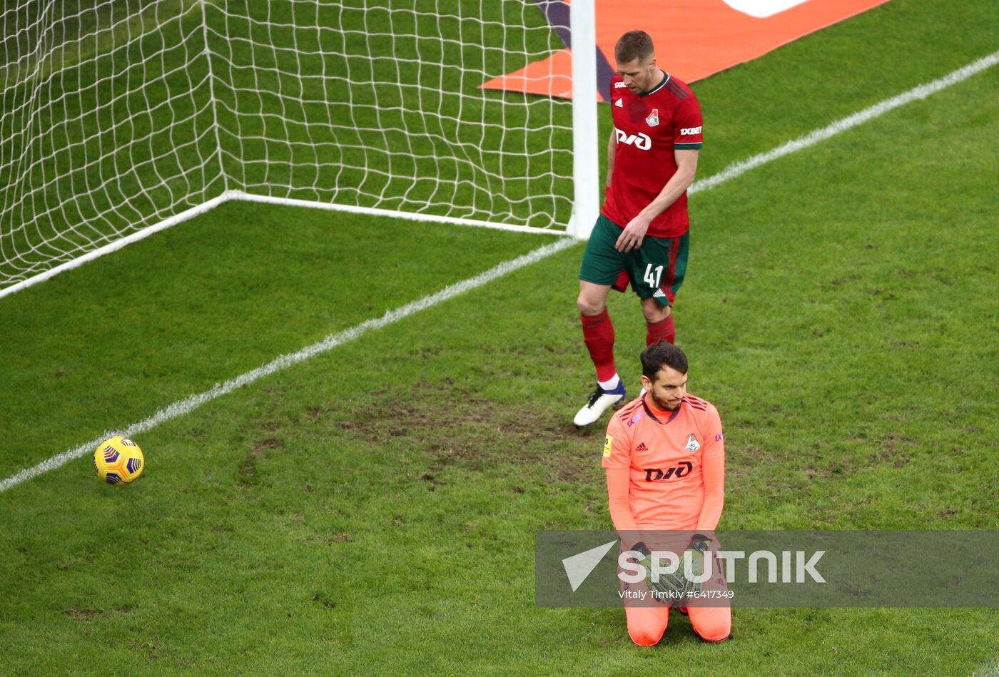 Russia Soccer Premier-League Krasnodar -Lokomotiv