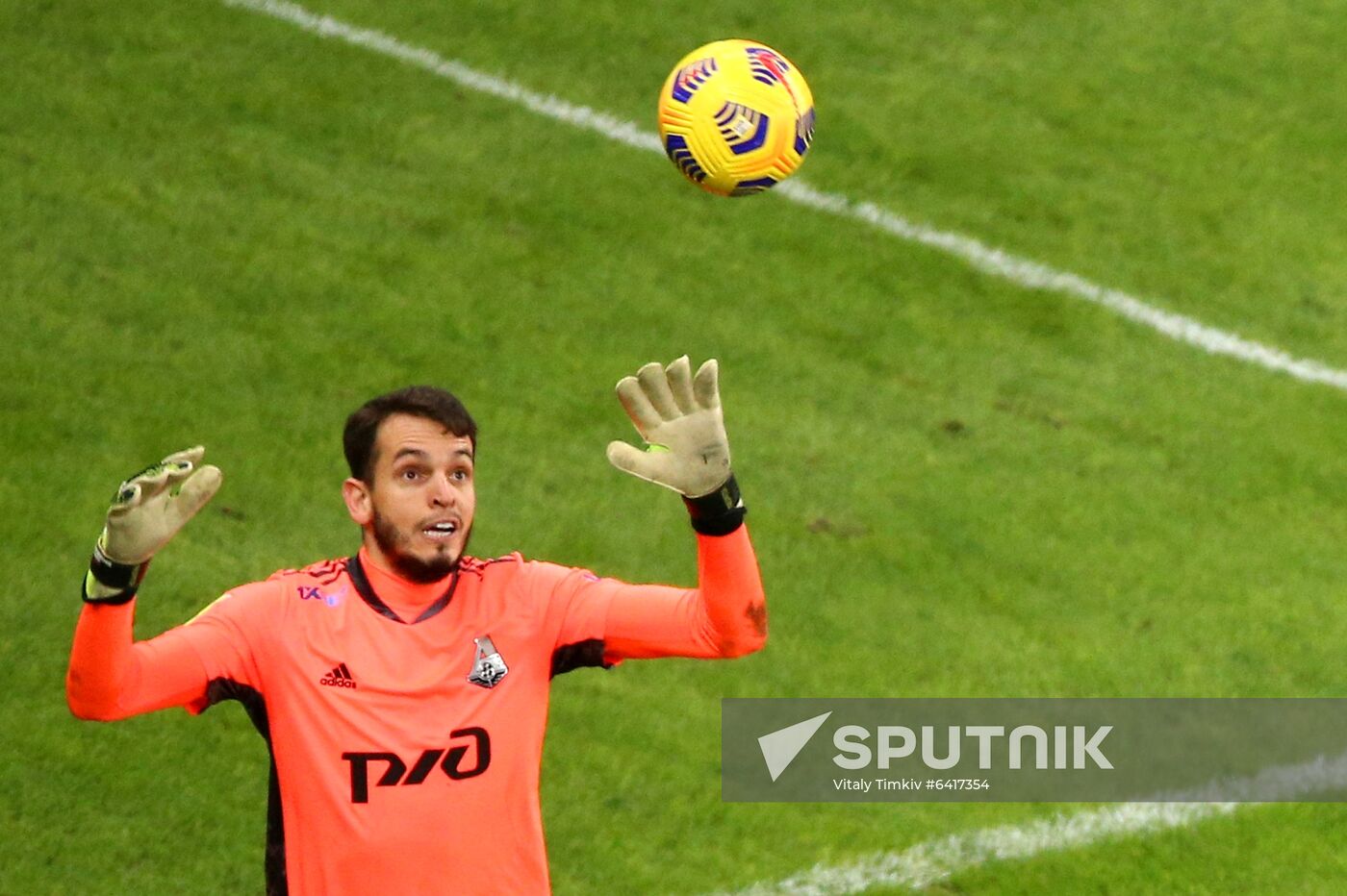 Russia Soccer Premier-League Krasnodar -Lokomotiv