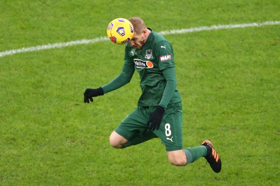 Russia Soccer Premier-League Krasnodar -Lokomotiv