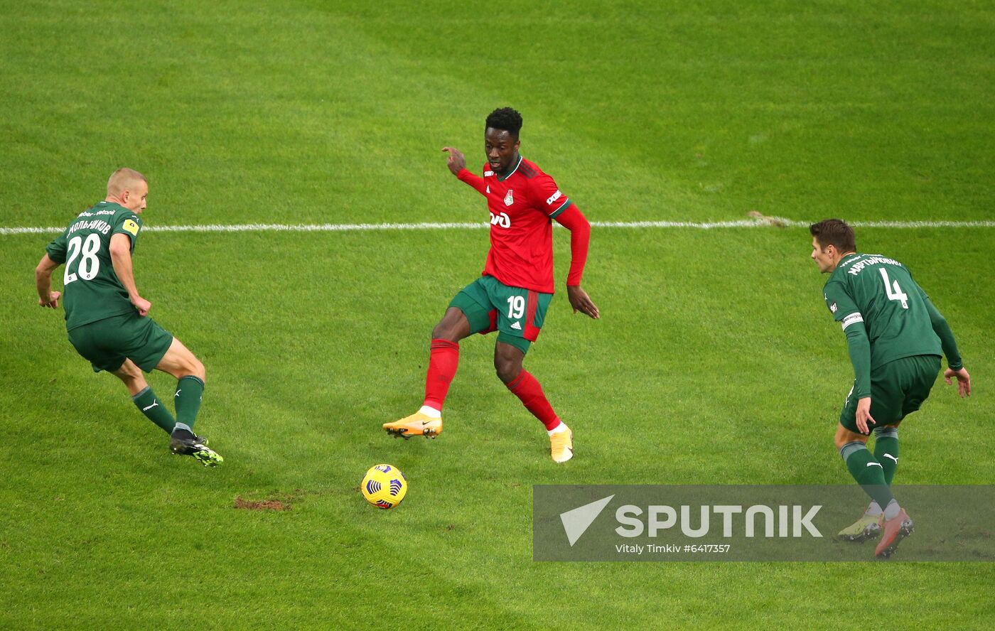 Russia Soccer Premier-League Krasnodar -Lokomotiv