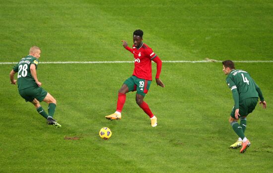 Russia Soccer Premier-League Krasnodar -Lokomotiv