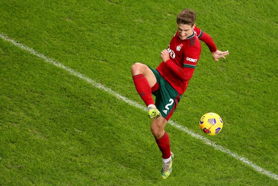 Russia Soccer Premier-League Krasnodar -Lokomotiv