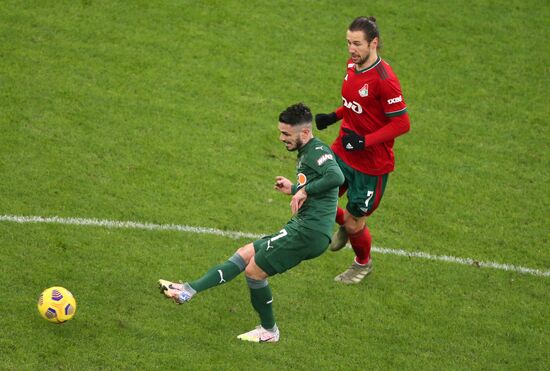 Russia Soccer Premier-League Krasnodar -Lokomotiv