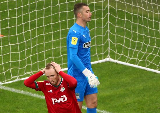 Russia Soccer Premier-League Krasnodar -Lokomotiv