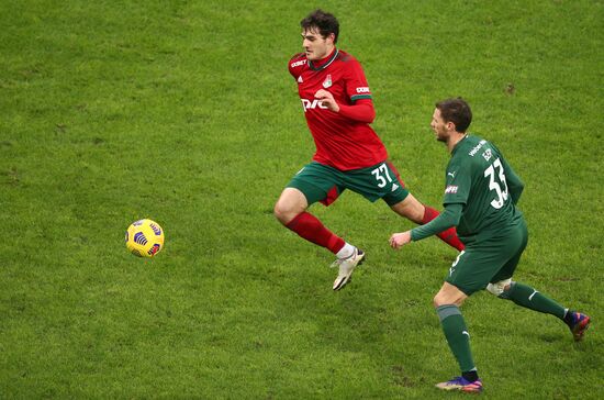Russia Soccer Premier-League Krasnodar -Lokomotiv