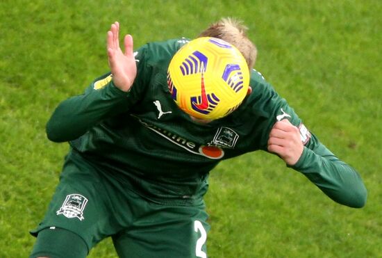 Russia Soccer Premier-League Krasnodar -Lokomotiv