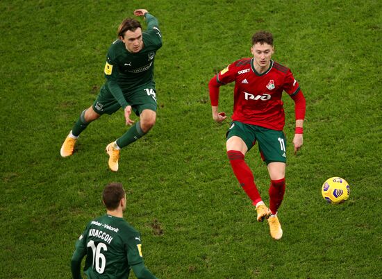 Russia Soccer Premier-League Krasnodar -Lokomotiv