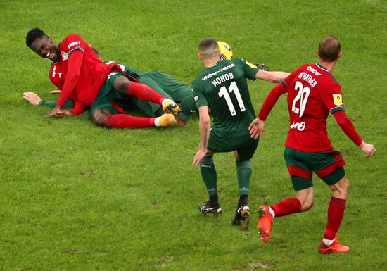 Russia Soccer Premier-League Krasnodar -Lokomotiv