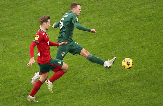 Russia Soccer Premier-League Krasnodar -Lokomotiv