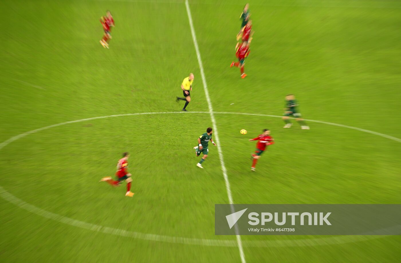 Russia Soccer Premier-League Krasnodar -Lokomotiv