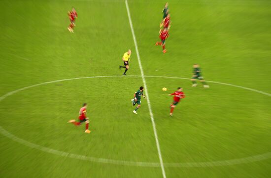 Russia Soccer Premier-League Krasnodar -Lokomotiv