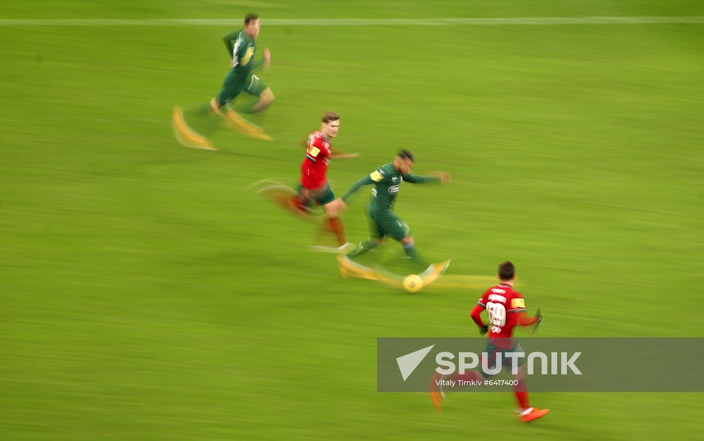 Russia Soccer Premier-League Krasnodar -Lokomotiv
