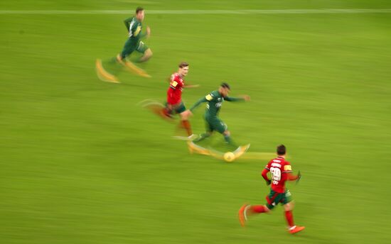 Russia Soccer Premier-League Krasnodar -Lokomotiv