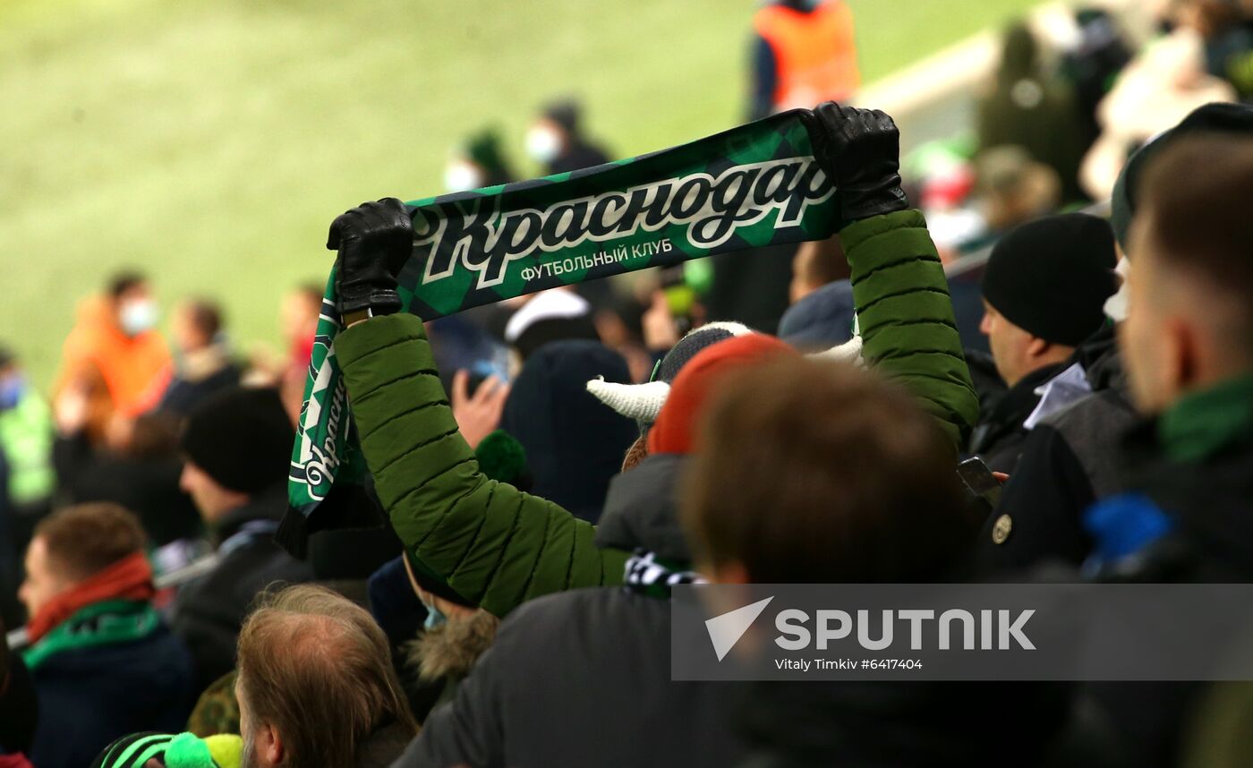 Russia Soccer Premier-League Krasnodar -Lokomotiv