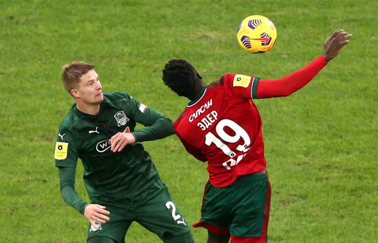Russia Soccer Premier-League Krasnodar -Lokomotiv