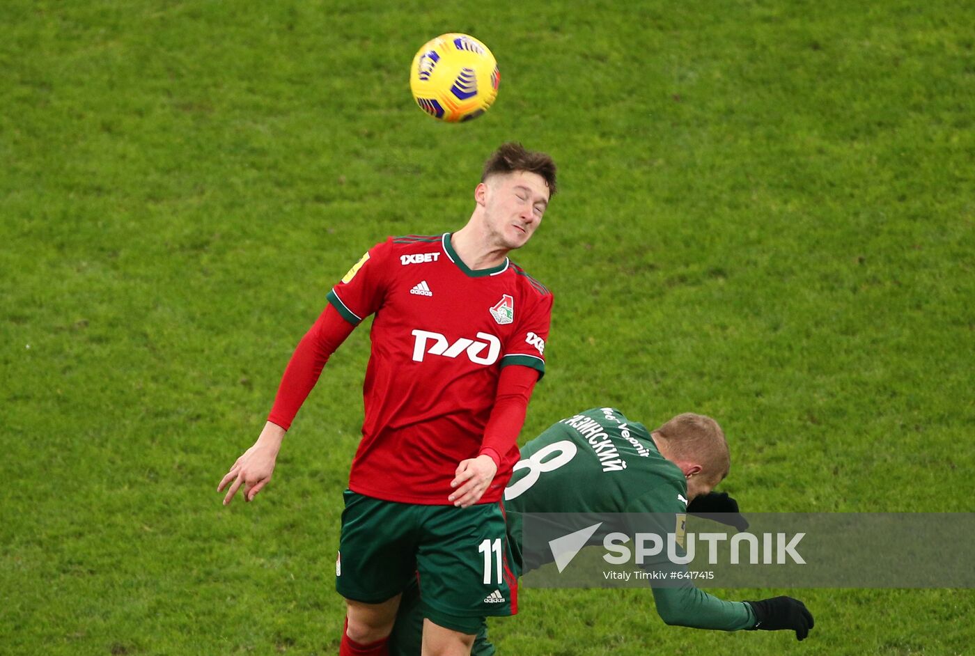 Russia Soccer Premier-League Krasnodar -Lokomotiv