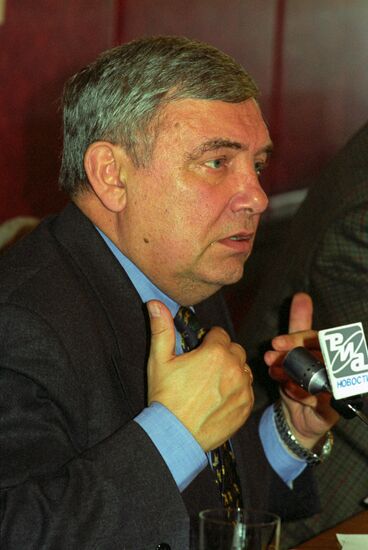 Russian Minister of Culture Yevgeny Sidorov