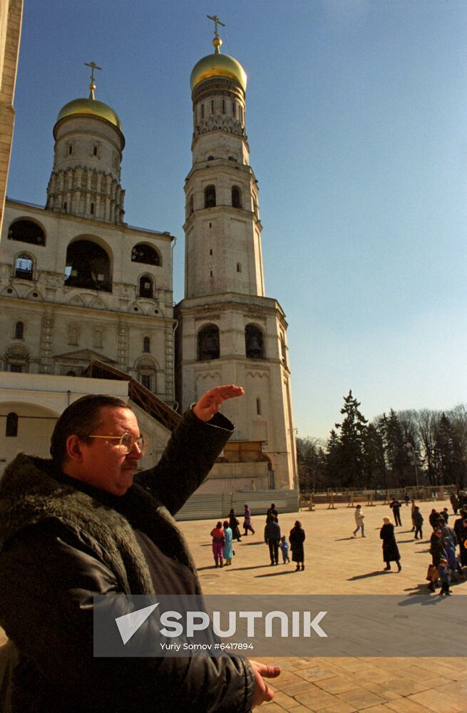 Moscow Kremlin senior bell-ringer Igor Konovalov