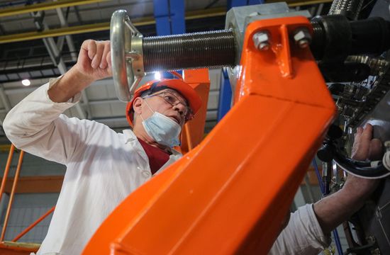 Russia Engine Plant