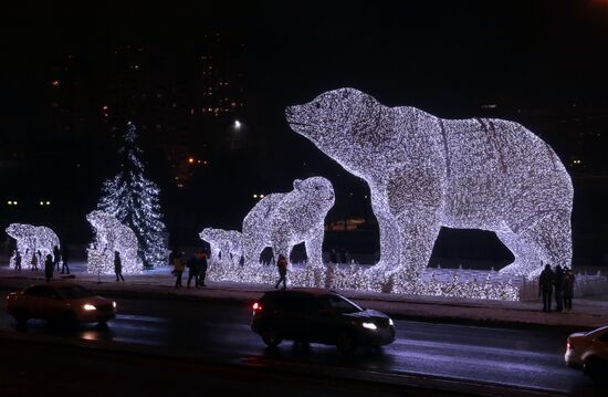 Russia New Year Preparations