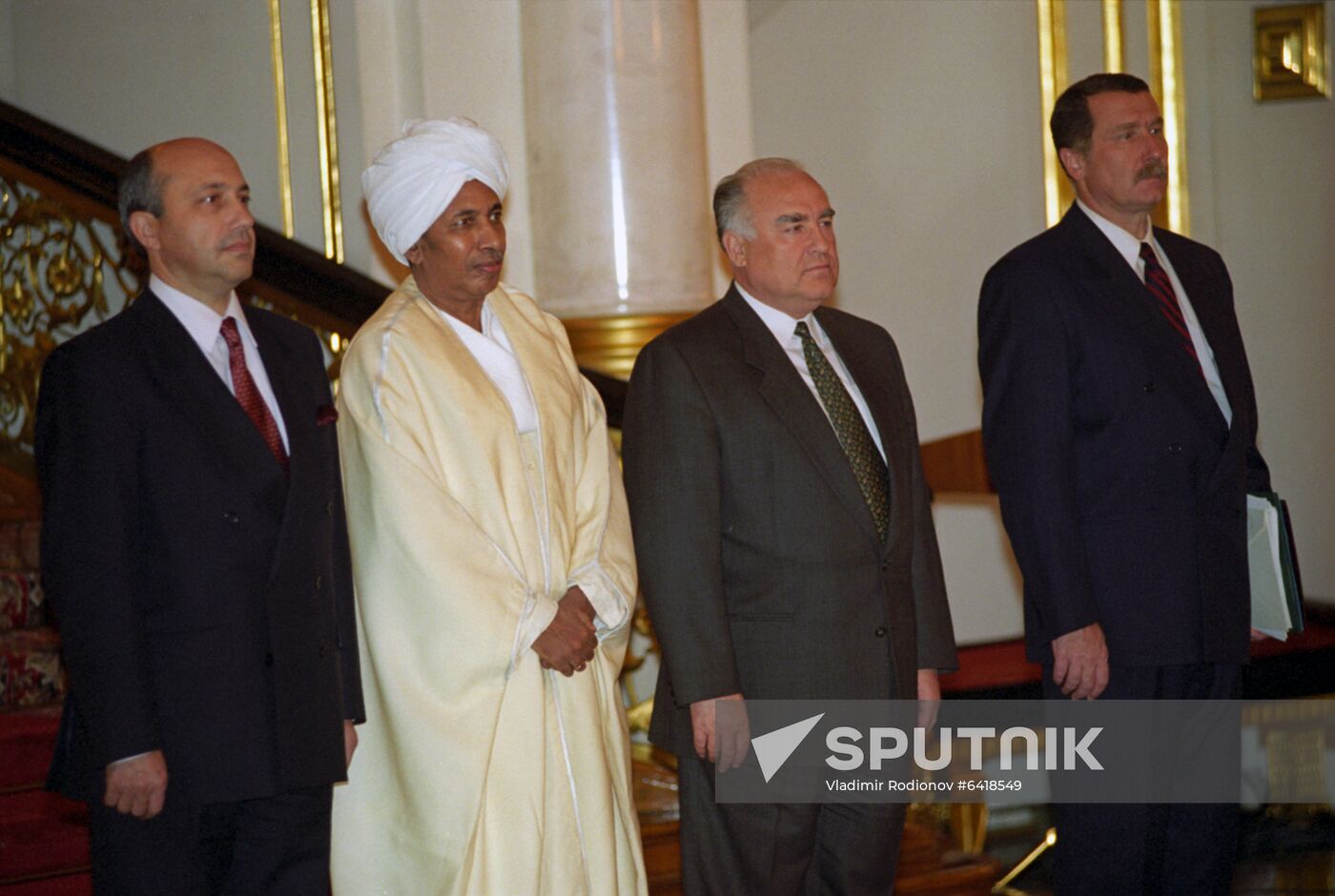 Ceremony for presenting foreign ambassadors' letters of credence
