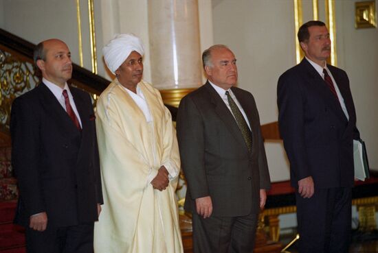 Ceremony for presenting foreign ambassadors' letters of credence