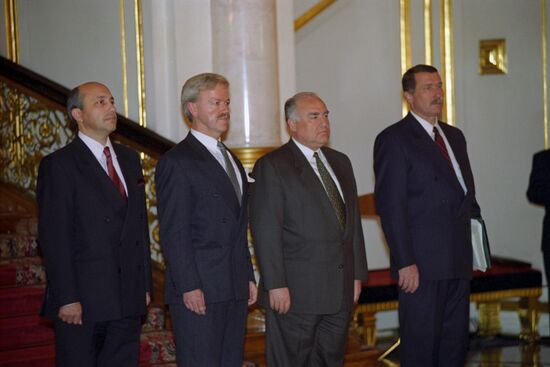 Ceremony for presenting foreign ambassadors' letters of credence