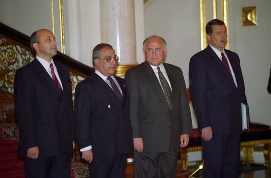 Ceremony for presenting foreign ambassadors' letters of credence