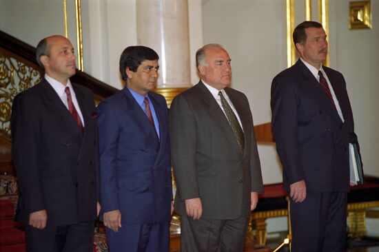 Ceremony for presenting foreign ambassadors' letters of credence