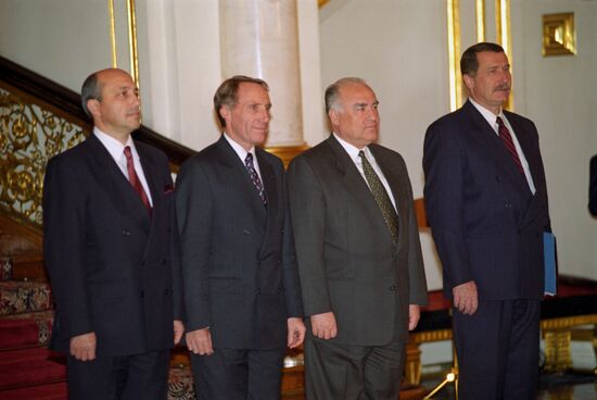 Ceremony for presenting foreign ambassadors' letters of credence