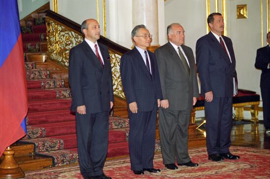 Ceremony for presenting foreign ambassadors' letters of credence